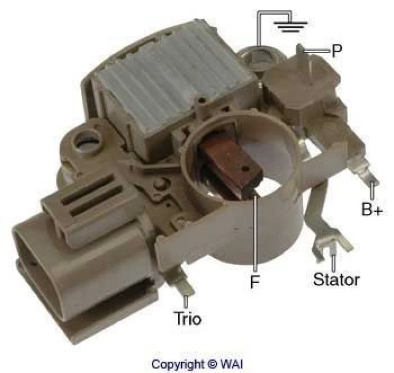 Image of WAI Alternator voltage regulator WAI IM279
