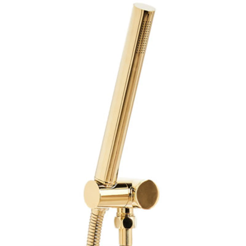 Image of Beliani Minimalist Shower Head Marfau Brass Gold