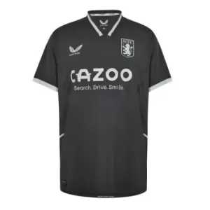 Image of Castore Aston Villa Pro Home Goalkeeper Shirt - Black