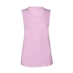 Image of Bella + Canvas Womens/Ladies Muscle Jersey Tank Top (M) (Lilac)
