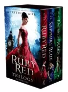 Image of ruby red trilogy boxed set ruby red sapphire blue emerald green