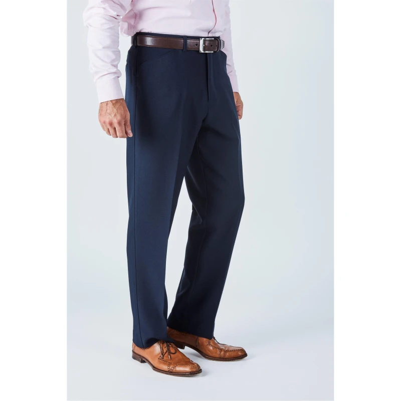 Image of Harvey and Jones Grenadr Trs - Blue Blue 36 S