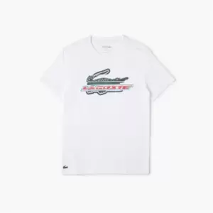 Image of Lacoste Lacoste Sport T-Shirt Mens - White