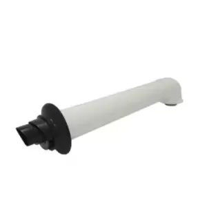 Image of Ideal Logic Telescopic Flue Kit Pack B White 208169