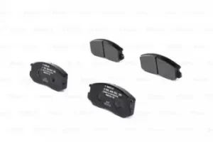 Image of Bosch 0986460980 BP549 Brake Pad Set Disc Brake Front Axle
