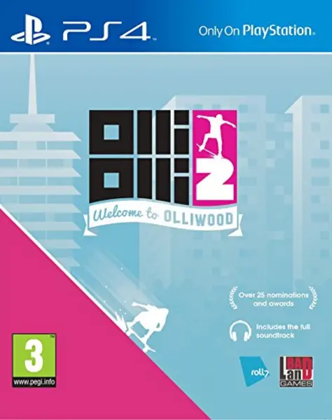 Image of Olli Olli 2 Welcome to Olliwood PS4 Game
