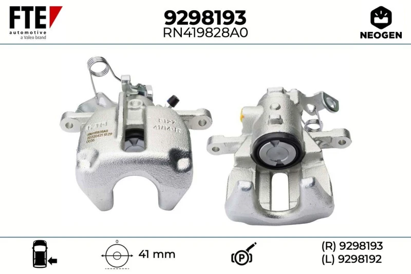 Image of Brake caliper FTE 9298193