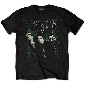 image of Green Day - Green Lean Mens Large T-Shirt - Black