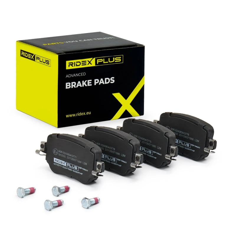 Image of RIDEX PLUS Brake pad set RIDEX PLUS 402B0914P