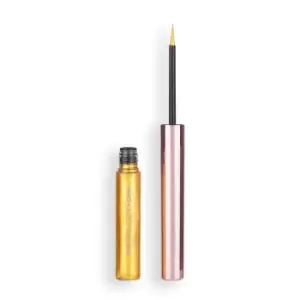 image of Makeup Revolution Ultimate Lights Chromatic Eyeliner Gold Gleam