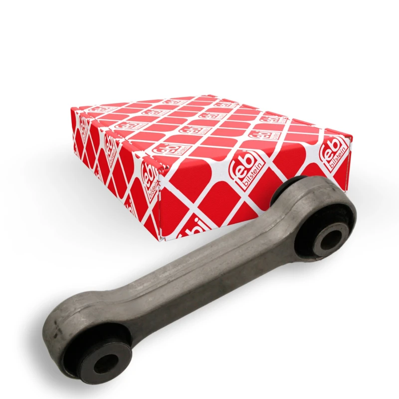 Image of FEBI BILSTEIN 36873 Anti-roll bar link Front Axle Left Aluminium Link Stabiliser (3229)