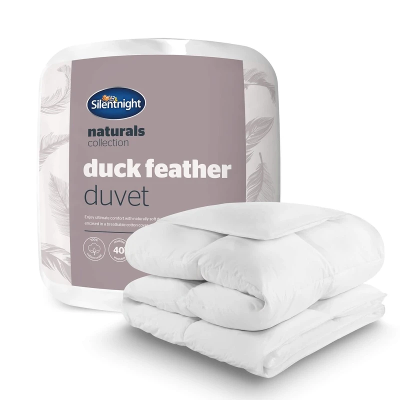 Image of Silentnight Silentnight Duck Feather 10.5 Tog Duvet - King size