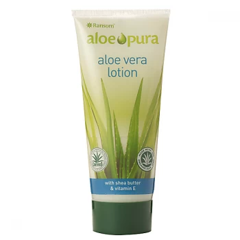 image of Aloe Pura Aloe Vera Lotion with Shea Butter & Vitamin E