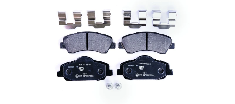 Image of HELLA Brake pad set HELLA 8DB 355 020-771