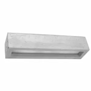 Image of Sollux Wall Lamp Vega 50 Concrete