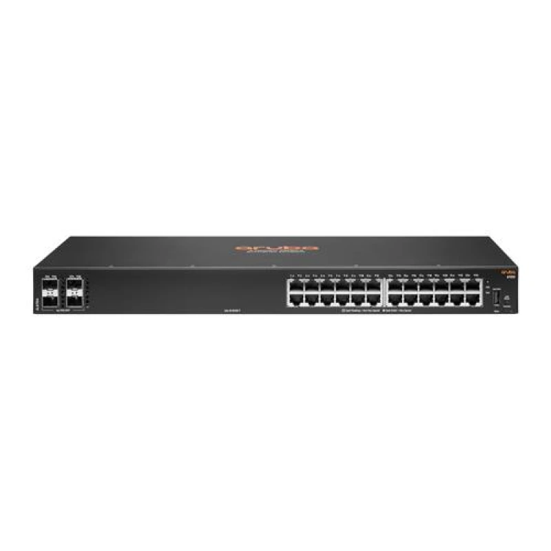 Image of HP Enterprise HPE Aruba Networking CX 6100 24G 4SFP+ Switch JL678A