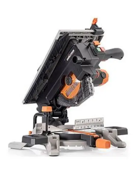Image of Evolution R210MTS 210mm Multi-Material Convertible Mitre/Table Saw 230V Rubber/Steel