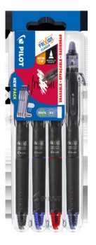 Image of Pilot FrXiion Set2Go Rollerball Synergy Clicker Pens Assorted Pack of
