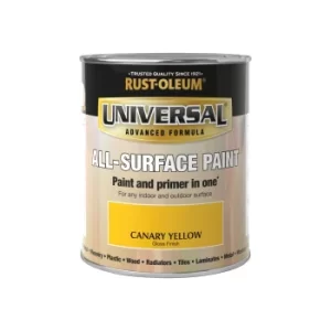 Image of Rust-Oleum Canary Yellow Gloss Universal All-Surface Paint Yellow