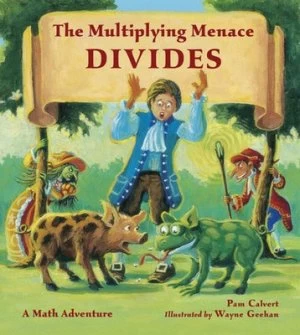 Image of The Multiplying Menace Divides by Pam Calvert Book