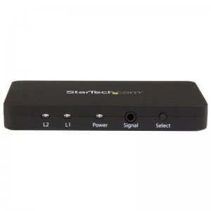 Image of StarTech.com 2-port HDMI Automatic Video Switch W/ Aluminum Housing An