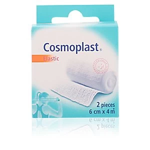 COSMOPLAST venda elastica 6x4cm 2 uds