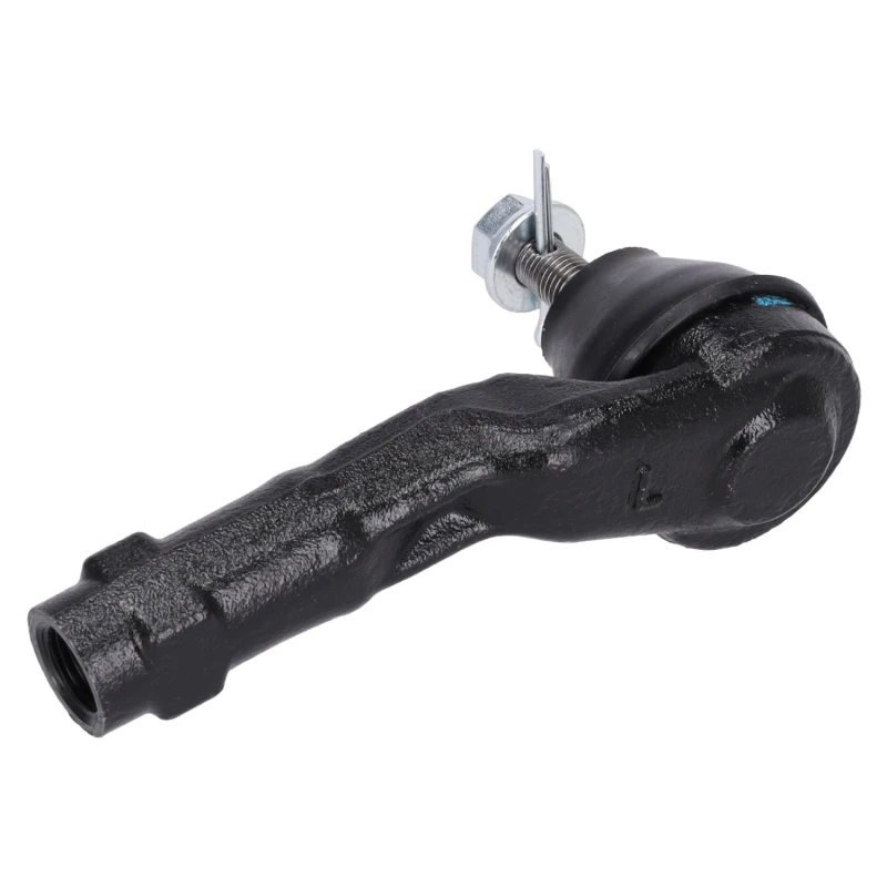 Image of FEBI BILSTEIN 196688 Track rod end Front Axle Left, with crown nut Tie Rod End (914)