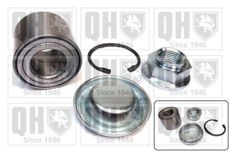 Image of QUINTON HAZELL Wheel bearing kit QUINTON HAZELL QWB1571