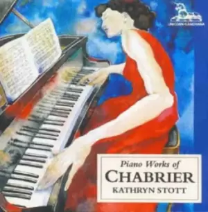 image of Piano Works of Chabrier by Emmanuel Chabrier CD Album