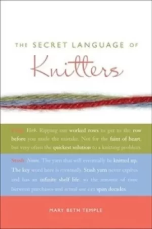 Image of The secret language of knitters by Mary Beth Temple