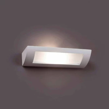 Image of Faro Cheras-4 - 1 Light Indoor Wall Light White Plaster