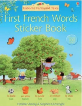 Image of First French Words Sticker Book by H Amery and S Cartwright Paperback