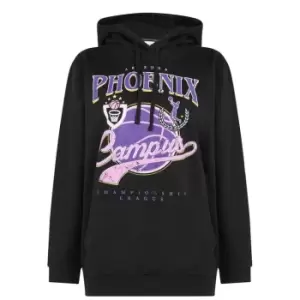 Image of I Saw It First Varsity Hoodie - Black