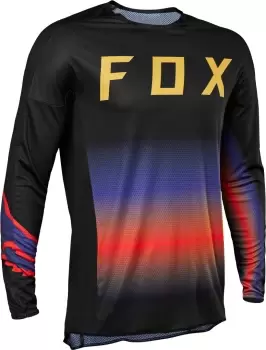 Image of FOX 360 Fgmnt Motocross Jersey, black, Size 2XL, black, Size 2XL