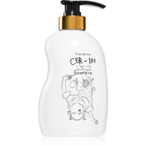Image of Elizavecca Cer-100 Collagen Coating Hair Muscle Shampoo deep cleanse clarifying shampoo with collagen 500 ml