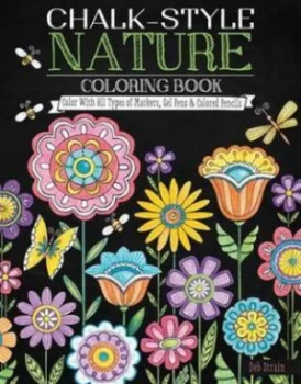 Image of Chalk-Style Nature Coloring Book by Deb Strain