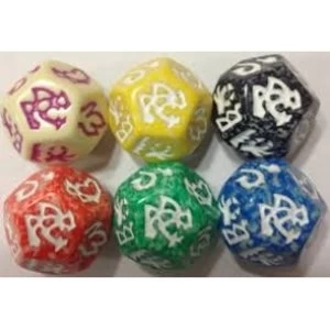Image of Dragon Dice Ivory Wyrm Set