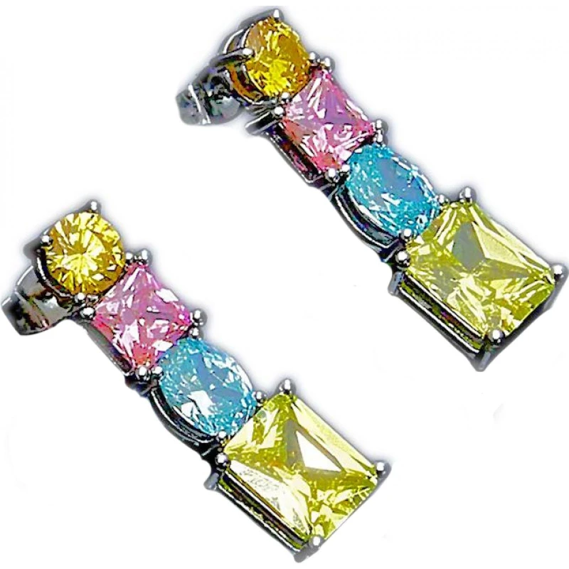 Image of Chiara Ferragni Womens J19AVS03 Pair Of Earrings in Silver Silver Female One Size