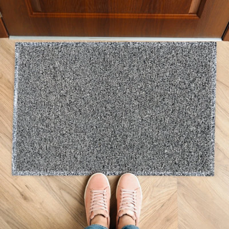Image of Floortex Doortex Twistermat Indoor Entrance Mat, Black / White - 116 X 180Cm