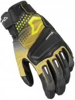 image of Macna Jugo Ladies Motorcycle Gloves, yellow, Size M for Women, yellow, Size M for Women