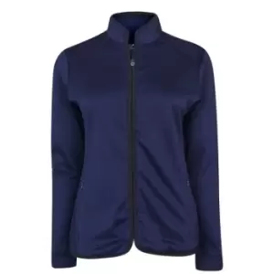 Image of Callaway Waffle Fleece Jacket Ladies - Blue