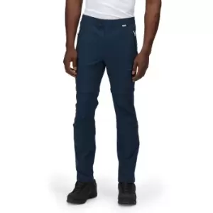 Image of Regatta Mens Highton Zip Off Polyamide Walking Trouser Short 30 - Waist 30' (76cm), Inside Leg 31