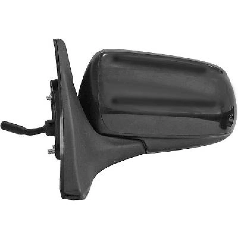 Image of DIEDERICHS 5617025 Wing mirror Left, black, Control: cable pull, Grained Outside Mirror (50)