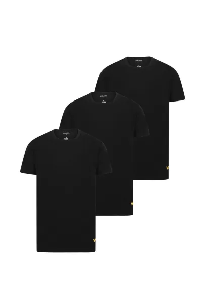 Image of Maxwell 3 Pack T-Shirt Black