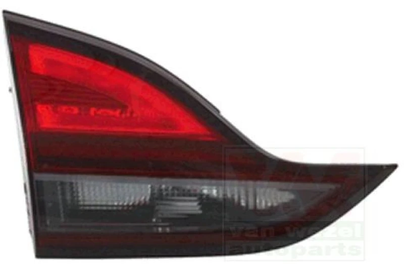 Image of VAN WEZEL 3872937M Rear light Inner Section, without bulb holder, Left Combination Rearlight (391)