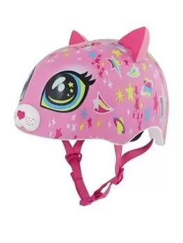 image of Raskullz Astro Cat Pink Toddlers Cycle Helmet 48-52Cm With Fit System