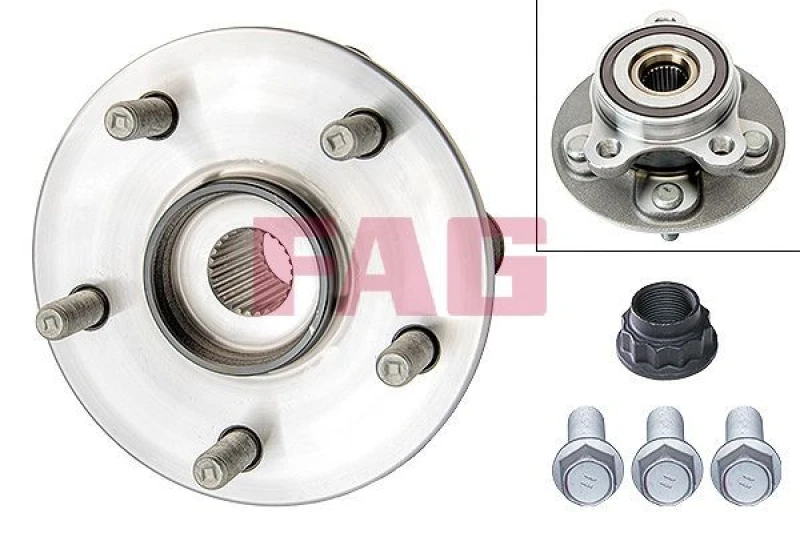Image of Wheel bearing kit FAG 713 6217 20