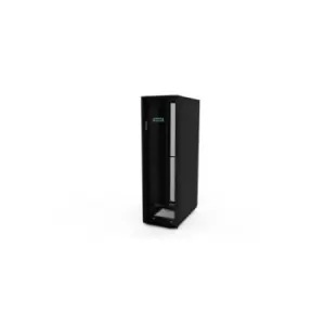 Image of HP Enterprise 42U 600mmx1200mm G2 Kitted Advanced Shock Rack with Side Panels and Baying Freestanding rack Black