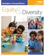 Image of spotlight on young children equity and diversity