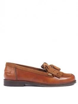 Image of BARBOUR Olivia Loafer Tan Size 7 Women